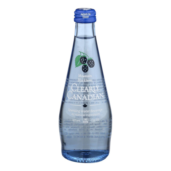 Clearly Canadian Sparkling Water Mountain Blackberry (Pack of 12 - 11 fl oz)