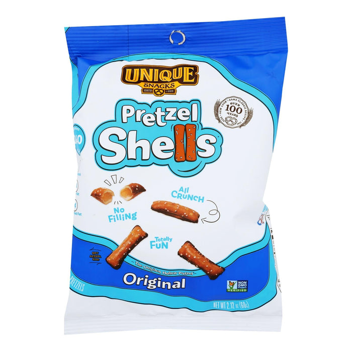 Unique Pretzels (Pack of 24) - Original Shells - 2.12 Oz.