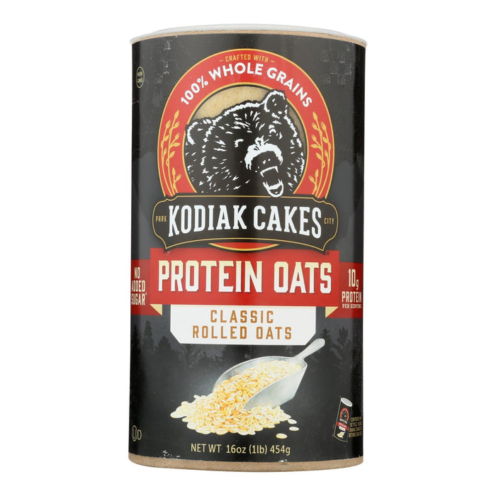 Kodiak Cakes - Protein Oat, Classic Rolled Oats (Pack of 12 - 16 oz.)