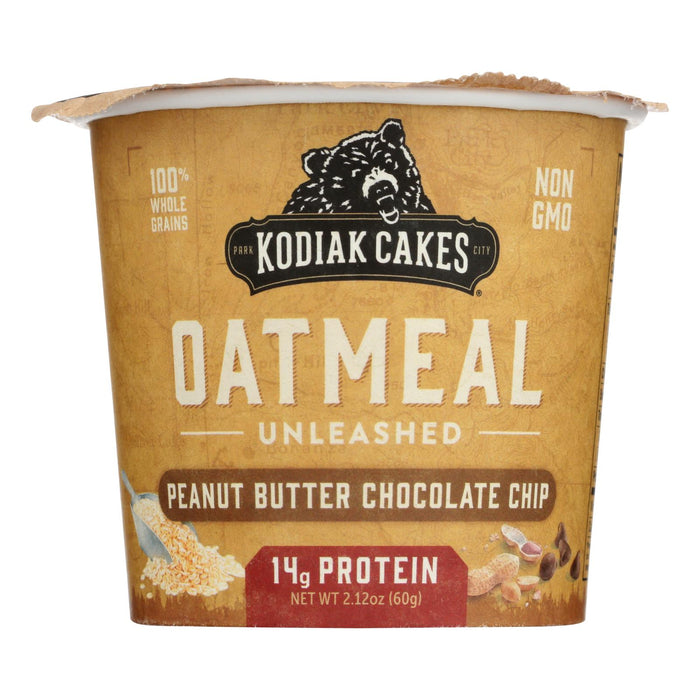 Kodiak Cakes Peanut Butter Chocolate Chip Oatmeal (12 Pack) - 2.12 Oz