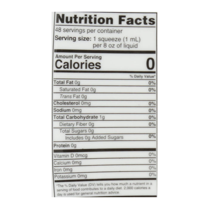 Sweet Leaf Lemon Lime Water Drops, 1.62 Fl Oz