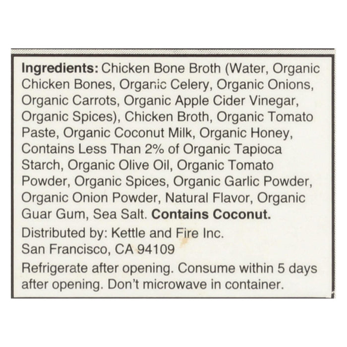 Kettle And Fire Organic Tomato Soup (Pack of 6 - 16.9 Oz.)