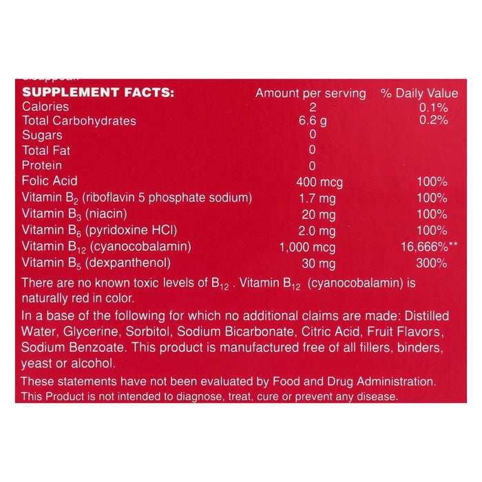 Sublingual B-Total Twin - 2 Fl Oz. - Promotes Energy, Supports Brain Health and Metabolism
