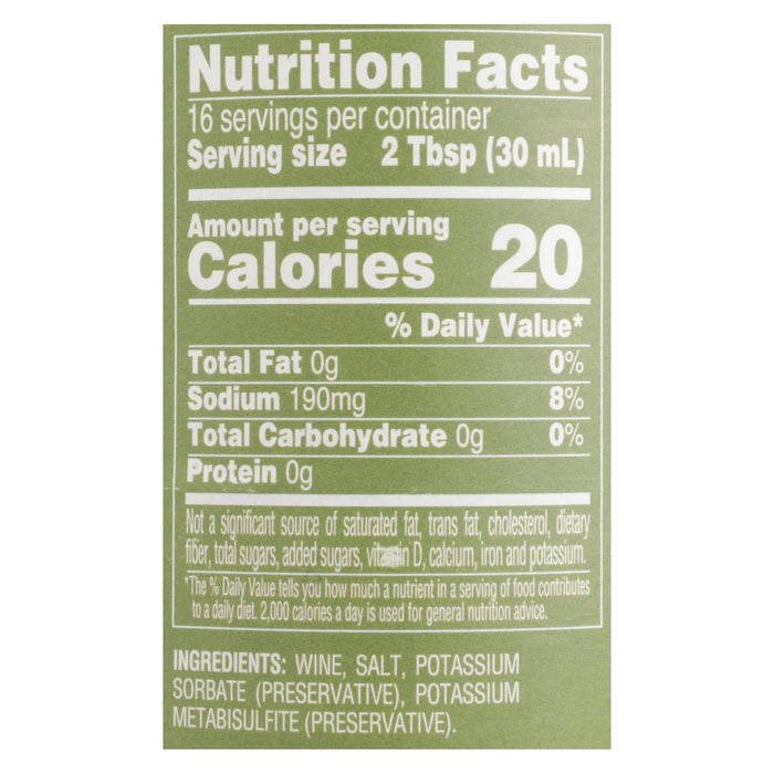 Holland House White Cooking Wine - Case of 12 - 16 Fl Oz