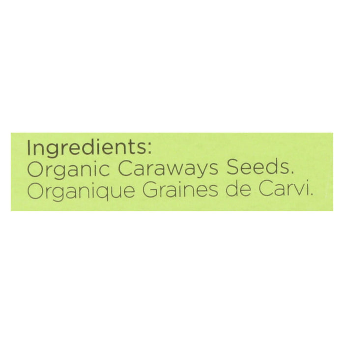 Organic Caraway Seeds by Spicely Organics - Case of 6 - 0.35 Oz.