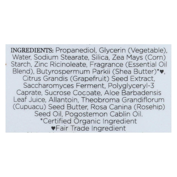 Nubian Heritage Patchouli and Buriti Natural Deodorant for Long-Lasting Freshness (2.25 Oz.)