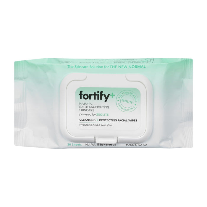 Fortify+ Face Wipes: Protect Your Skin with Gentle Care - 30 Ct