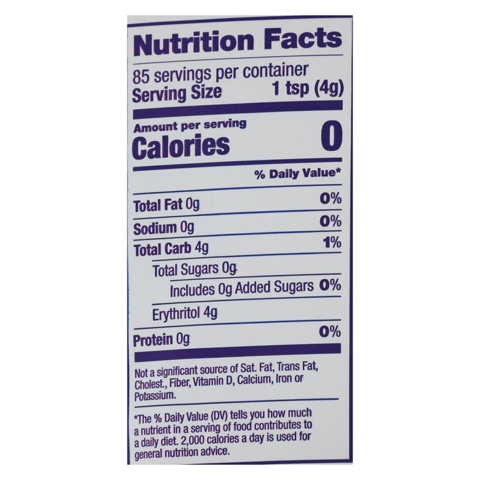 Swerve Sugar Replacement, 12 Oz. Pack of 6