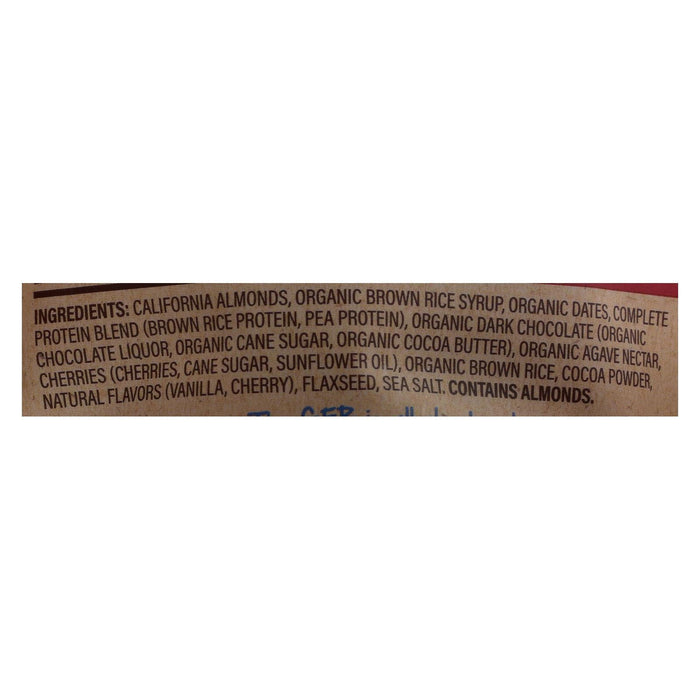 Nature's Bakery Gluten-Free Bites Chocolate Cherry Almond (Pack of 6 - 4 Oz. Per Bite)