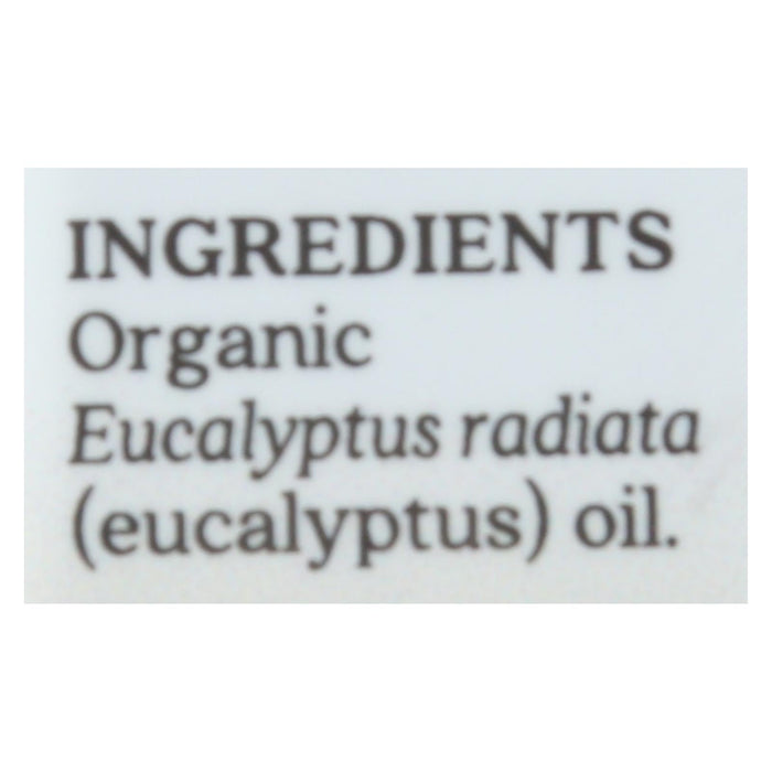 Aura Cacia Organic Eucalyptus Essential Oil, .25 Ounce