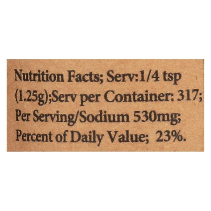 Himalayan Primordial Sea Salt, Fine Grain, 6 oz Shaker (Pack of 6)