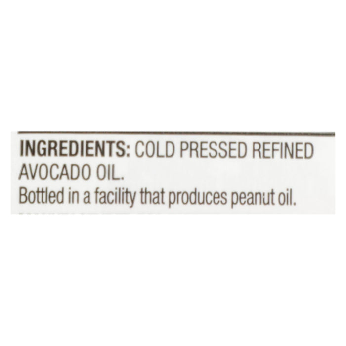 Spectrum Naturals Avocado Oil, Refined Cold Pressed, Non-GMO, 16 Fl Oz (Pack of 6)