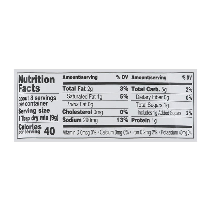 Williams Country Real Sausage Gravy, 2.5 Oz. (Case of 12)