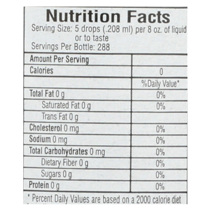 Sweet Leaf Sweet Drops Steviaclear Natural Sweetener - 2 Fl Oz