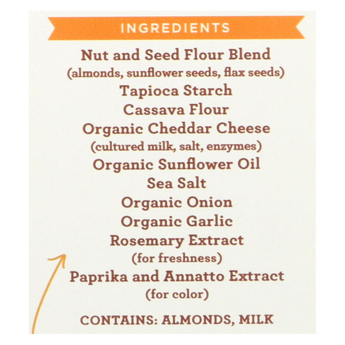 Simple Mills Farmhouse Cheddar Crackers (6-Pack of 4.9 Oz.)