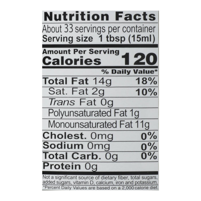 Colavita Premium Extra Virgin Olive Oil (17 Fl Oz. Bottles - Pack of 6)