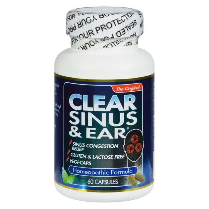 Clear Products Clear Sinus and Ear, 60 Capsules