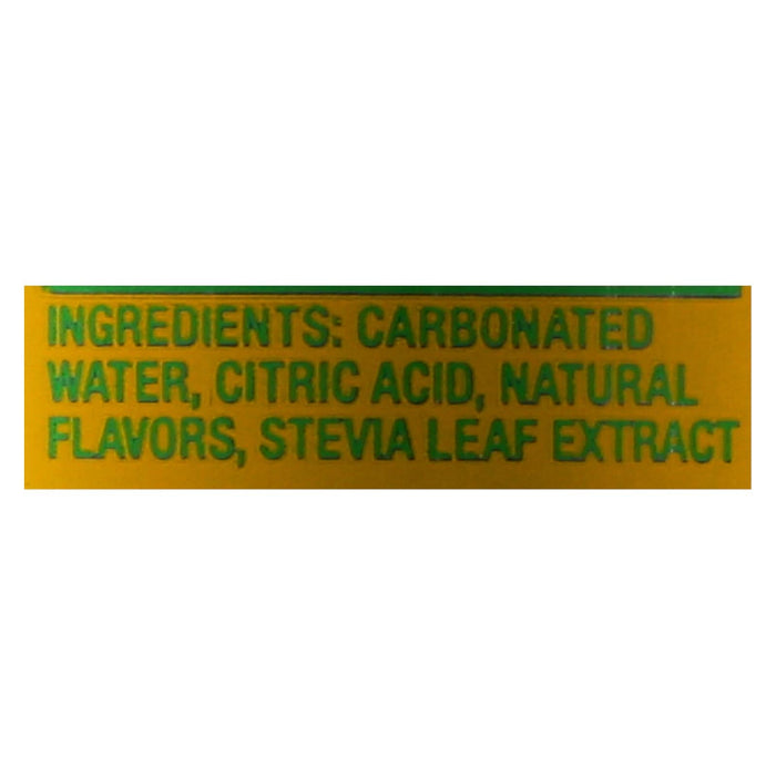 Zevia Lemon Lime Twist Soda: Zero-Calorie Refreshment (Pack of 4 six packs- 12 Oz Cans)