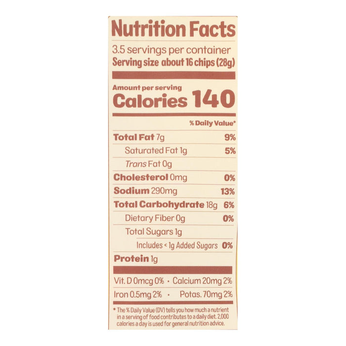 From The Ground Up Salt & Vinegar Cauliflower Chips (12 x 3.5 Oz.)