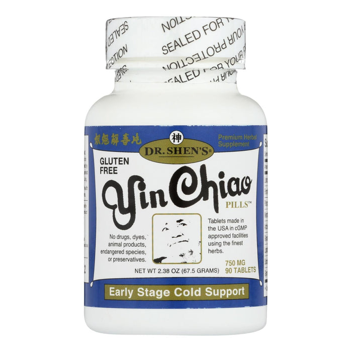 Dr. Shen's Colds & Flu Yin Chiao, 90 Tablets (750mg Each)