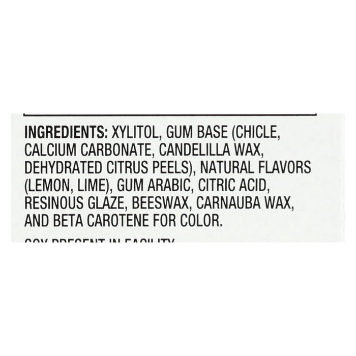 Glee Gum Chewing Gum - Lemon Lime Sugar Free - 12 Pack - (16 Ct.)