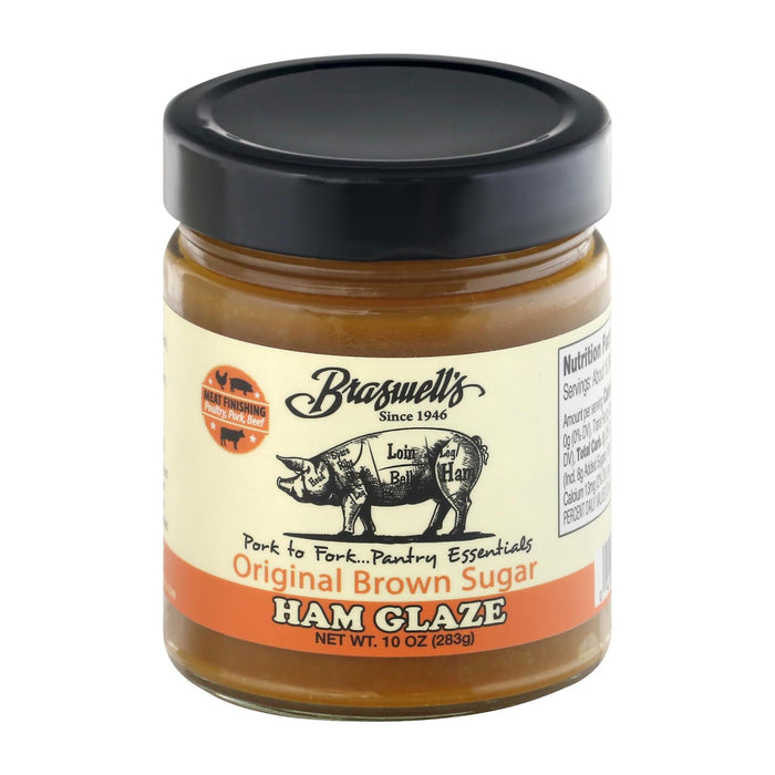 Braswell's Ham Glaze Brown Sugar - 10 oz - Case of 6