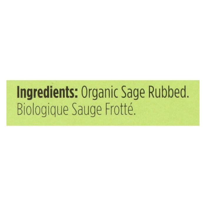 Spicely Organics Organic Sage Rubbed