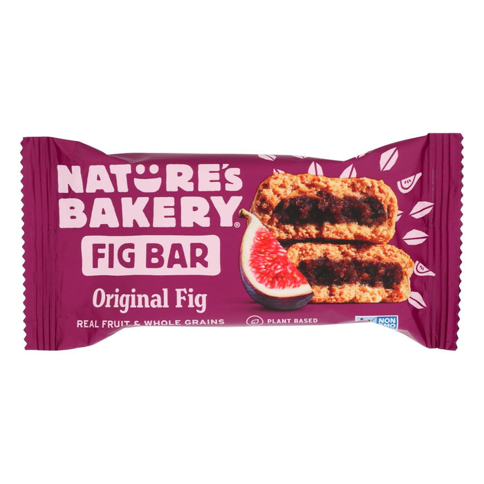 Nature's Bakery Stone Ground Whole Wheat Fig Bar - Original - 2 Oz. - Case of 12