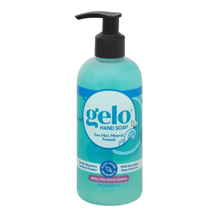 Gelo Gel Hand Soap Pump, Seamist Scent, 10 Fl Oz