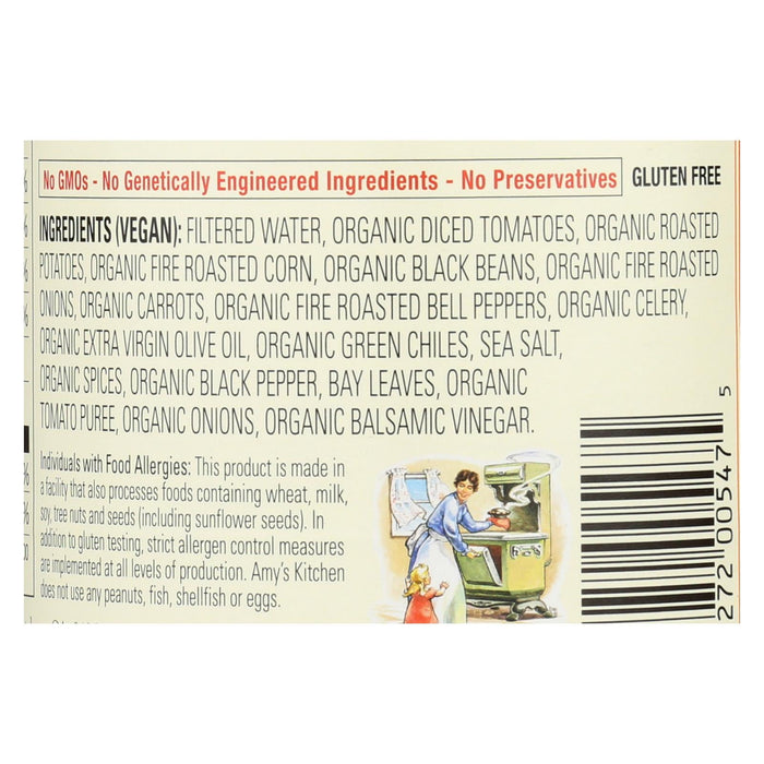 Amy's Organic Fire-Roasted Southwest Vegetable Soup (14.3 Oz., Pack of 12)