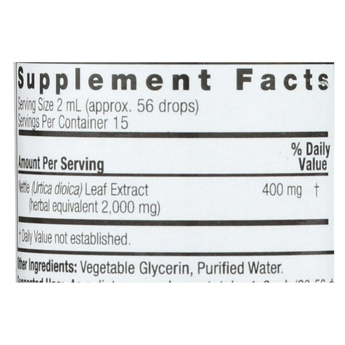 Nature's Answer Alcohol-Free Nettle Leaf Extract (1 Fl Oz)