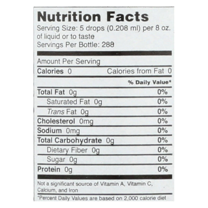 Sweet Leaf Sweet Drops Stevia Sweetener, Valencia Orange, 2 Fl Oz