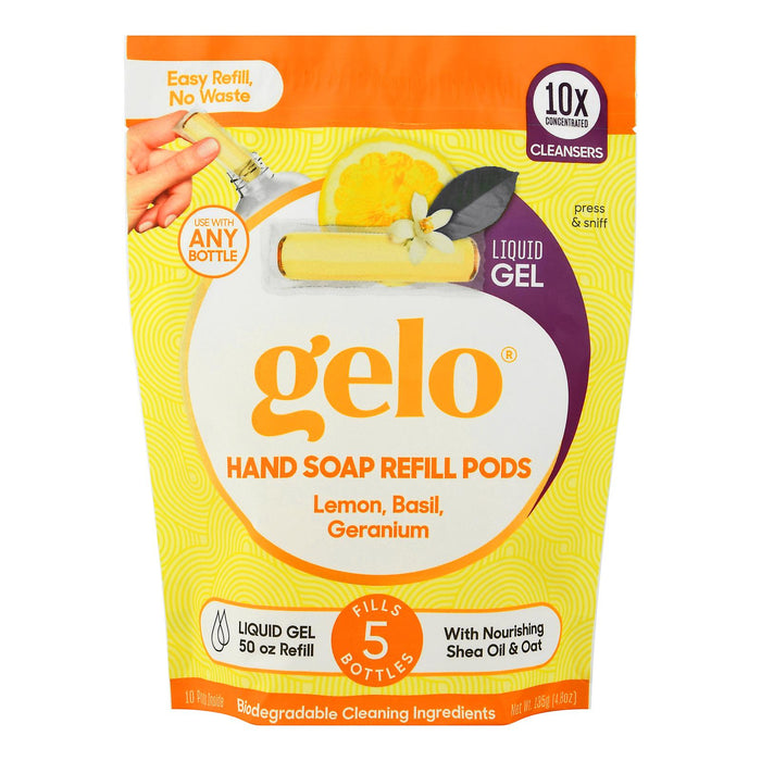 Gelo Hand Soap Refill Lemon Blossom - 1 Pack of 50 Oz