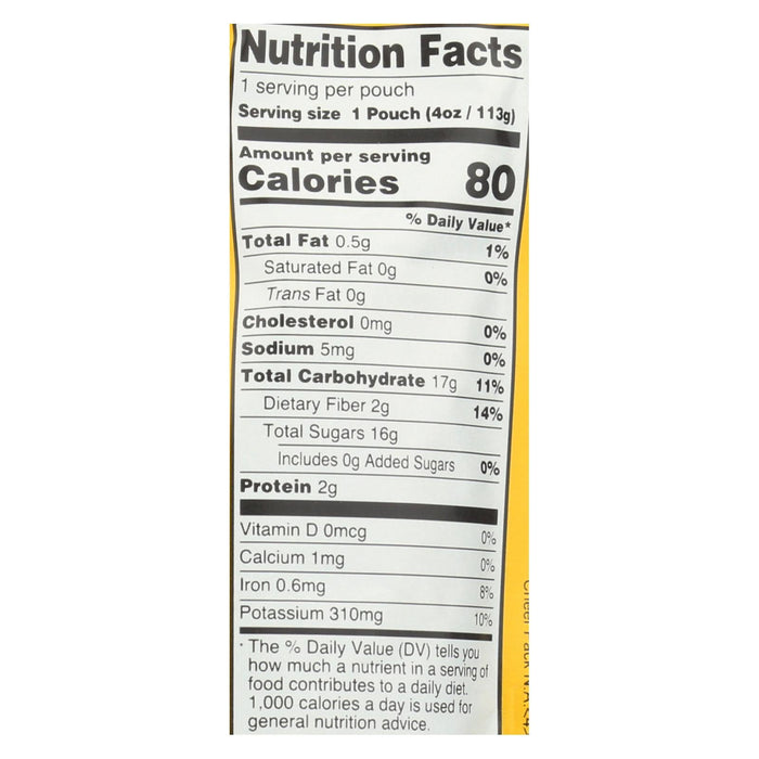 Peter Rabbit Organics Fruit Snacks Banana, Mango, Orange 10-Pack (4 Oz. Each)