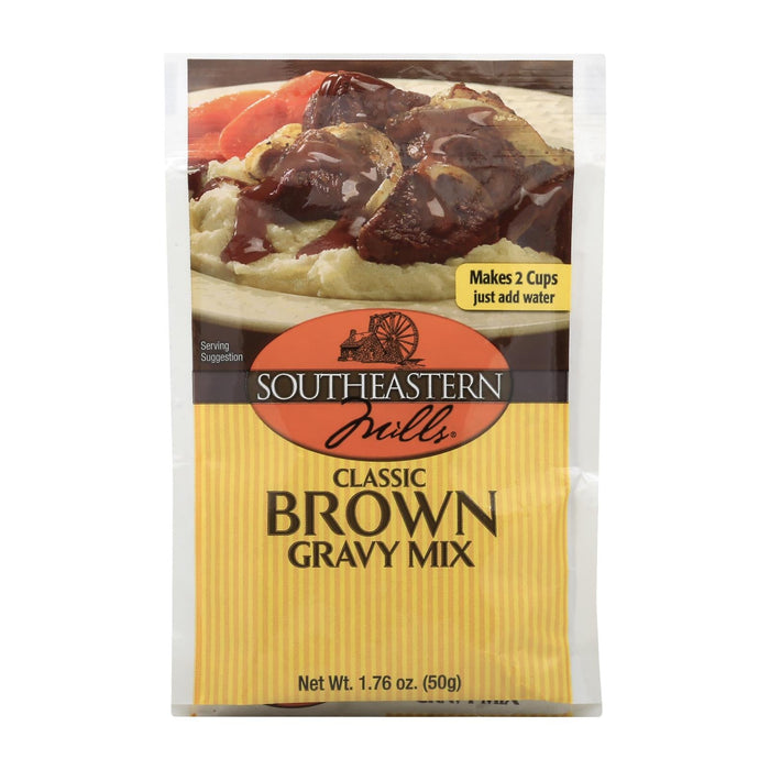 Southeastern Mills Brown Gravy Mix, 1.76 Oz Packets (Case of 24)