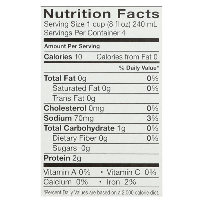 Pacific Natural Foods Free-Range Low Sodium Chicken Broth - 8 Fl. Oz. 6-Pack