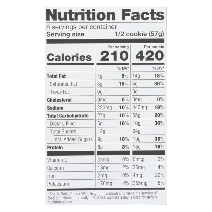 Lenny & Larry's The Complete Cookie, Double Chocolate, 4 Oz, Pack of 12