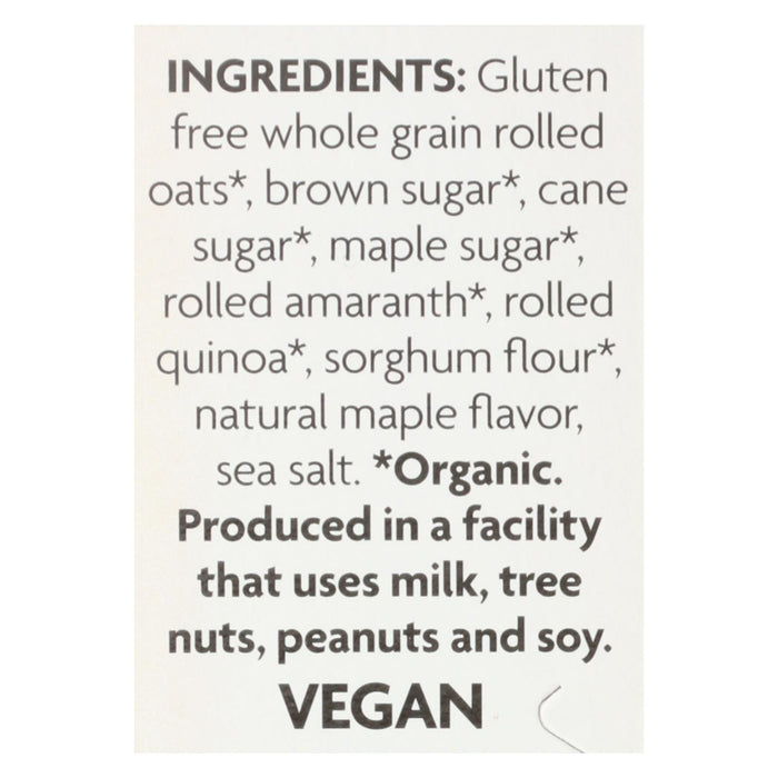 Nature's Path Organic Brown Sugar Maple Hot Oatmeal, 11.3 Oz. (Pack of 6)