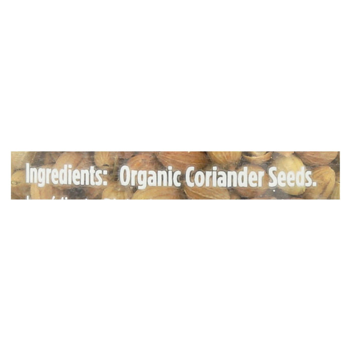 Spicely Organics Organic Coriander Seeds - 0.7 Oz, Pack of 3
