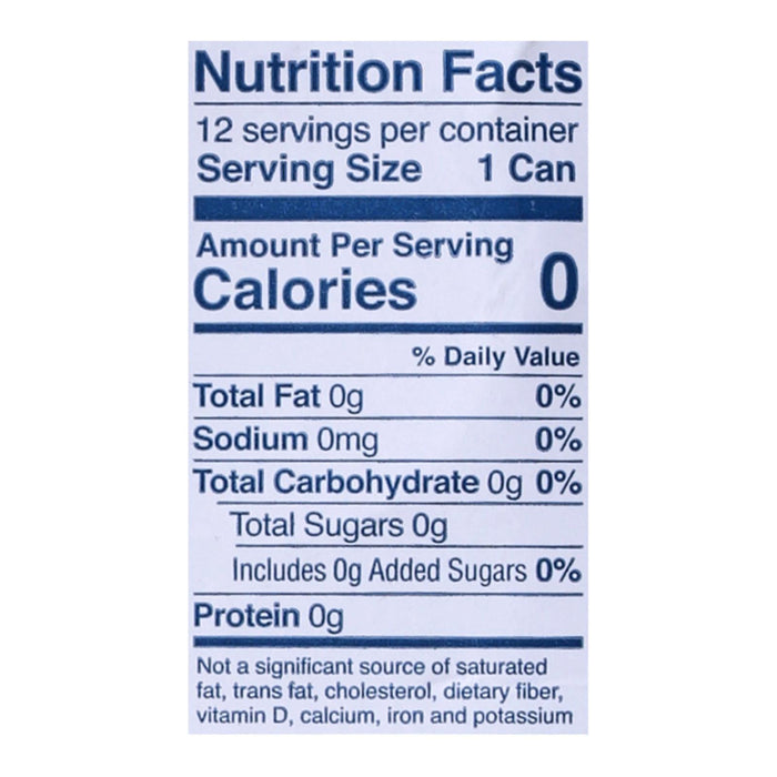 Waterloo Sparkling Lime Water (Pack of 2 - 12oz Cans)