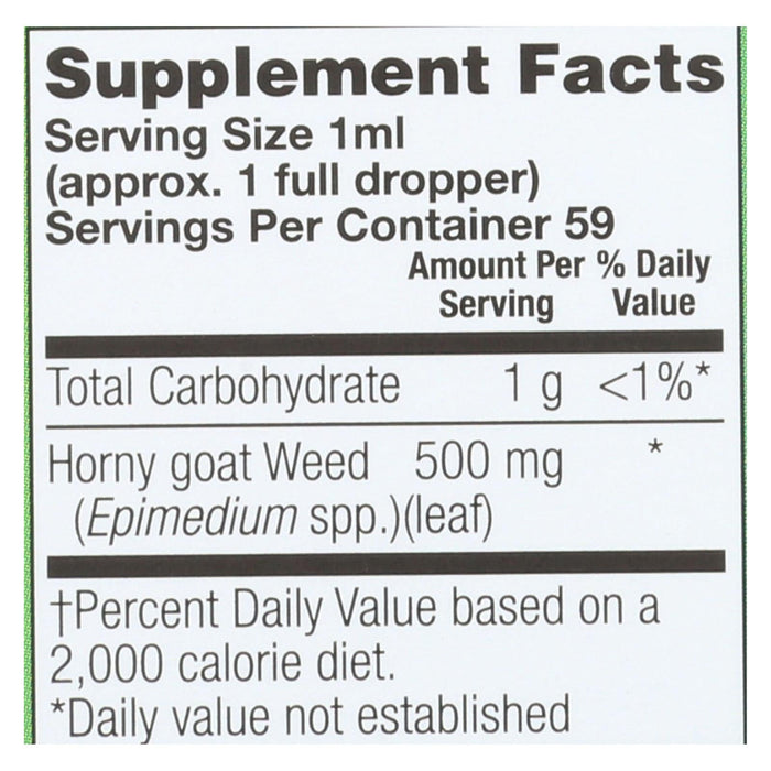 Natural Balance - Horny Goat Weed 500mg - 1 Each - 2 Fz