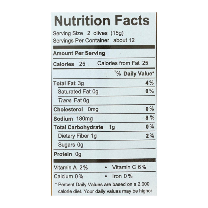 Divina Stuffed Olives with Sweet Peppers (Pack of 6 - 7.8 Oz.)