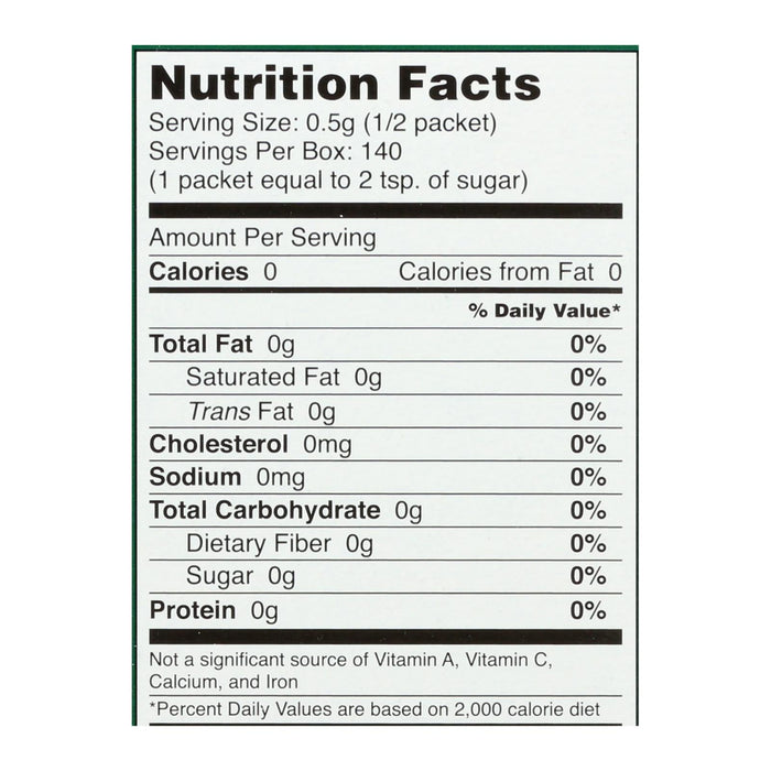 Sweet Leaf Stevia Sweetener Packets, 70 Count