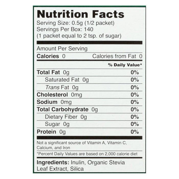 Sweet Leaf Stevia Sweetener Packets, 70 Count