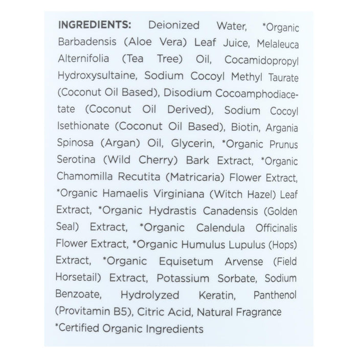 Millcreek Botanicals Tea Tree Oil Dandruff Shampoo, 14 Fl. Oz.