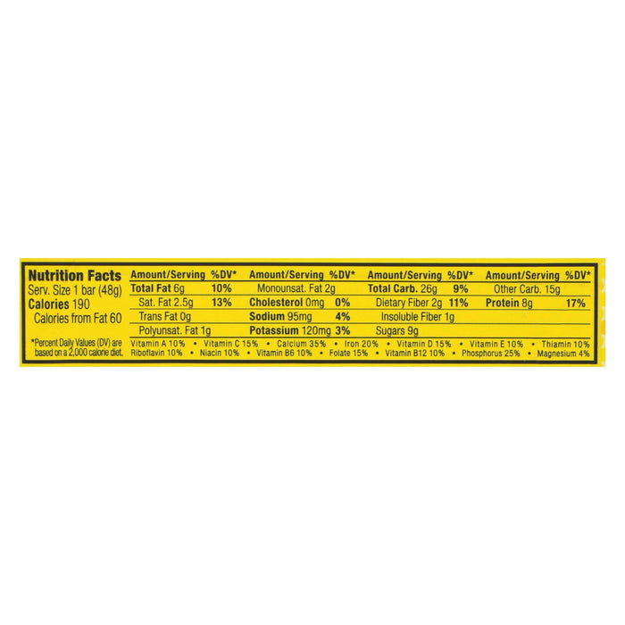 Luna Organic Lemon Zest Bars by Clif (15x 1.69 Oz.)