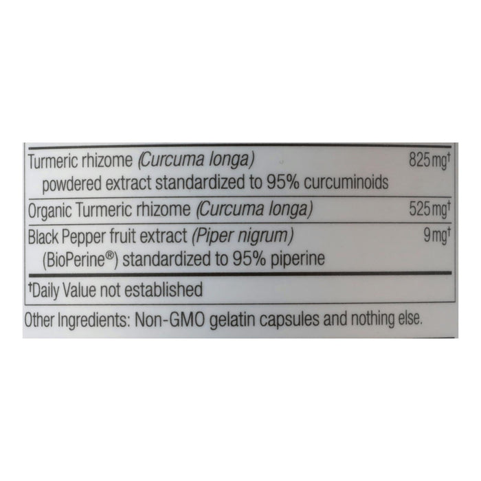 Oregon Wild Harvest Turmeric Herbal Supplement (Pack of 1 - 120 Vcap)