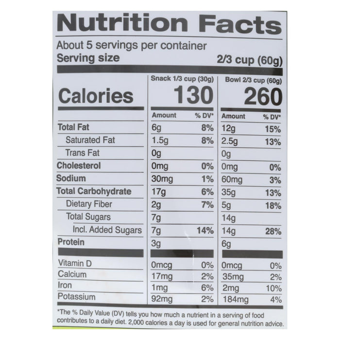 Jessica's Natural Foods Gluten-Free Vanilla Maple Granola, 11 Oz. (Pack of 12)