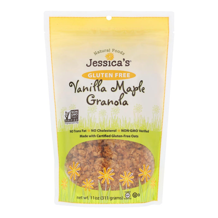 Jessica's Natural Foods Gluten-Free Vanilla Maple Granola, 11 Oz. (Pack of 12)