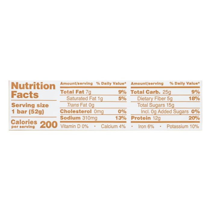 Rxbar Protein Bar - Peanut Butter - Case of 12 - 1.83 Oz. Each